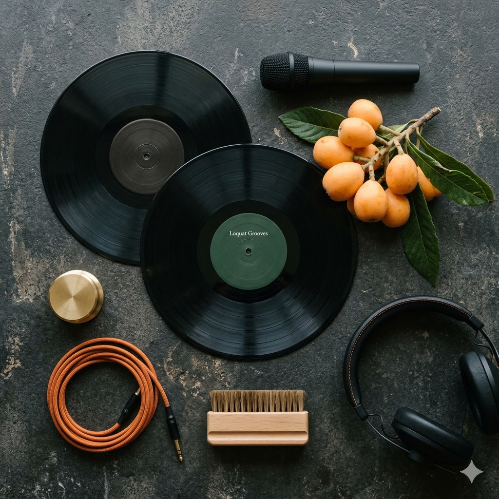 Vinyles et ambiance studio Bibass Production